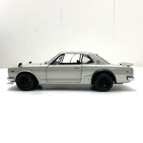 ����šۡڳ�����1/18 NISSAN SKYLINE 2000 GT-R (KPGC10) with F���ݥ��顼/RS�勵�ʥ�(Silver) [08128S]��O��ë��