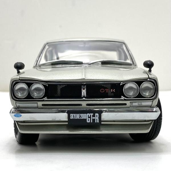����šۡڳ�����1/18 NISSAN SKYLINE 2000 GT-R (KPGC10) with F���ݥ��顼/RS�勵�ʥ�(Silver) [08128S]��O��ë��