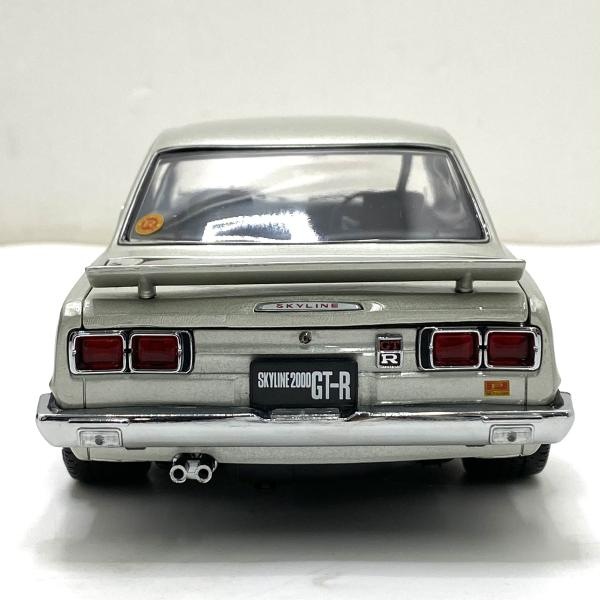 ����šۡڳ�����1/18 NISSAN SKYLINE 2000 GT-R (KPGC10) with F���ݥ��顼/RS�勵�ʥ�(Silver) [08128S]��O��ë��