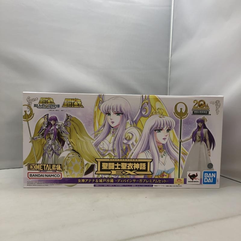 中古】バンダイ 聖闘士聖衣神話EX 女神アテナ＆城戸沙織 ディバイン