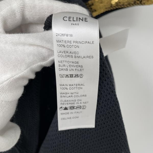 ����š�CELINE 16 ����֥������꡼ �����С�������T����� ������L �֥�å� 2X26F818I ���꡼�̡�O˭�ġ�