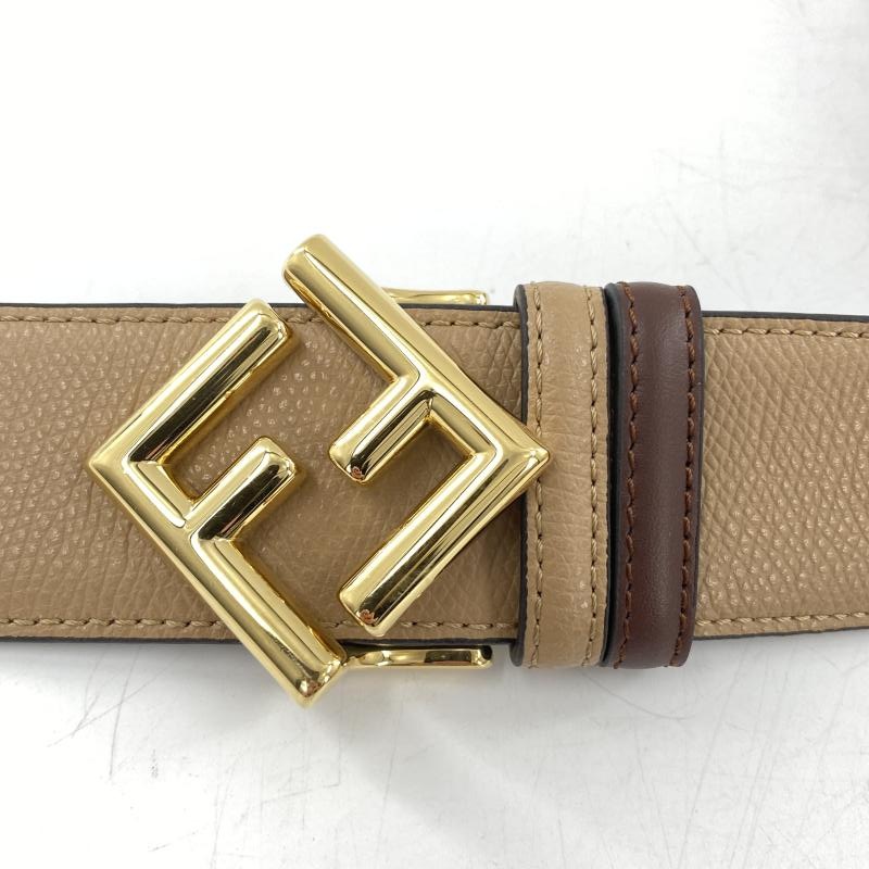 ����š�FENDI FF��������ɥ�С����֥�٥�� 8C0736 �����ե쥶�� �֥饦�� �ե���ǥ���OȾ�ġ�