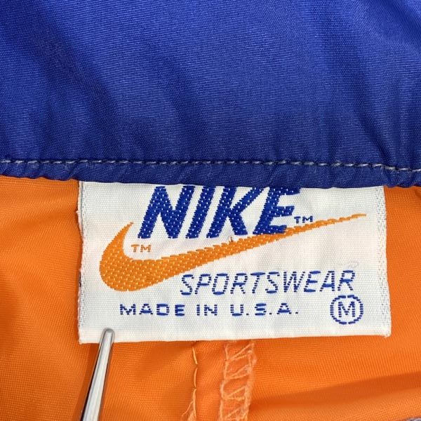 ����š�70s NIKE ����쥸���� ���Υ�å� �ʥ����󥸥㥱�å� �ͥ��ӡ��ߥ���� ������M �ʥ�����O������