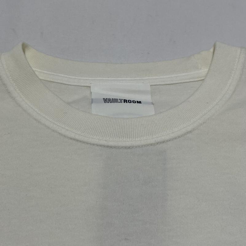 ����š�VAULTROOM LAPKARU CARTOOM TEE ������L �ۥ磻�� �ܥ�ȥ롼�� ��ץ��� �����ȥ����� �ƥ�����O���ܡ�