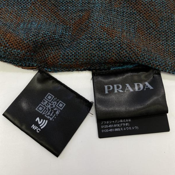 ����š�PRADA 21AW �����᥿��å� �����ȥ�ͥå��˥å� ������46 �ץ����O������