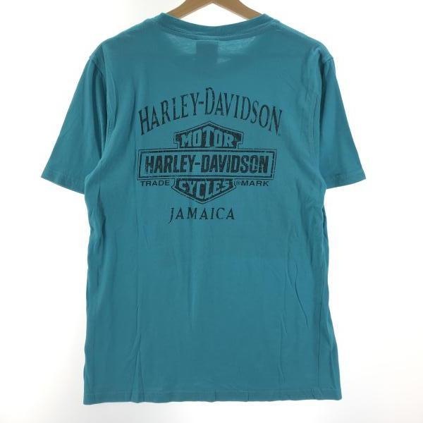 ����š�Harley Davidson �ץ���Tee M �֥롼 �ϡ��졼���ӥåɥ����OȾ��Ź��