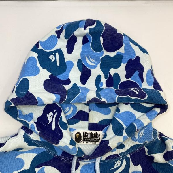 ����š�A BATHING APE ABC CAMO BY APE PULLOVER HOODIE �֥롼 S 001PPL801009M ���٥����󥰥����ס�O������