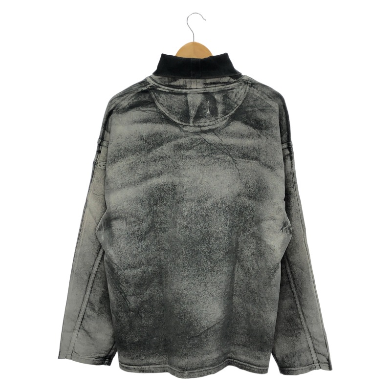 ����š�DIESEL D-Nlabelcol-S Track High neck��M ���졼 �ǥ��������O��Ω��