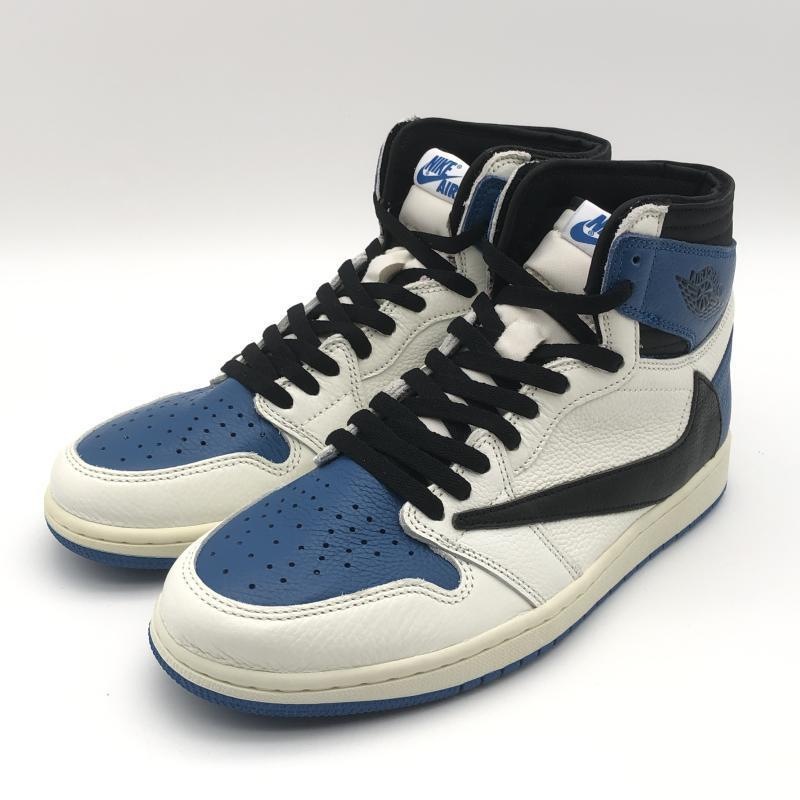 中古】NIKE × Travis Scott × Fragment AIR JORDAN 1 RETRO HIGH OG SP 