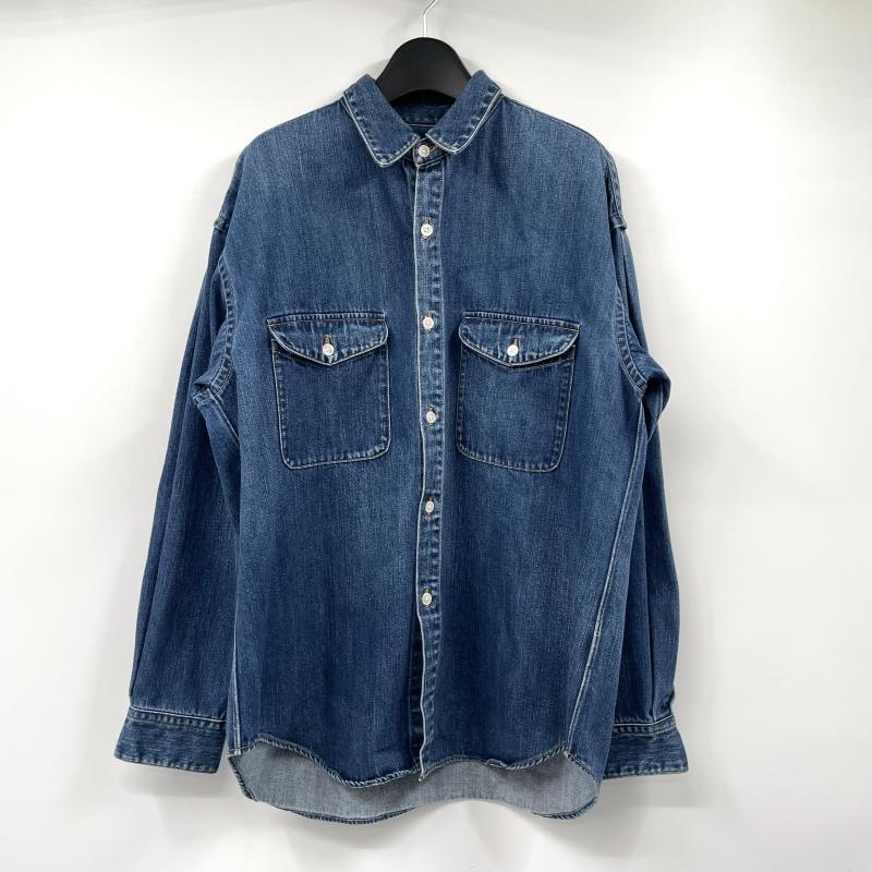 【中古】SEVEN BY SEVEN デニムシャツ サイズS 800-0250731　セブンバイセブン[17][240017780060] 中古】SEVEN BY SEVEN デニムシャツ サイズS 800-0250731 セブンバイ