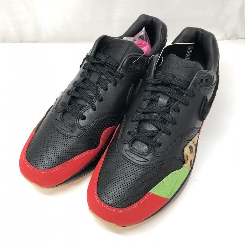 中古】NIKE AIR MAX 1 MASTER 910772-001 BLACK / BLACK-UNIVERSITY 