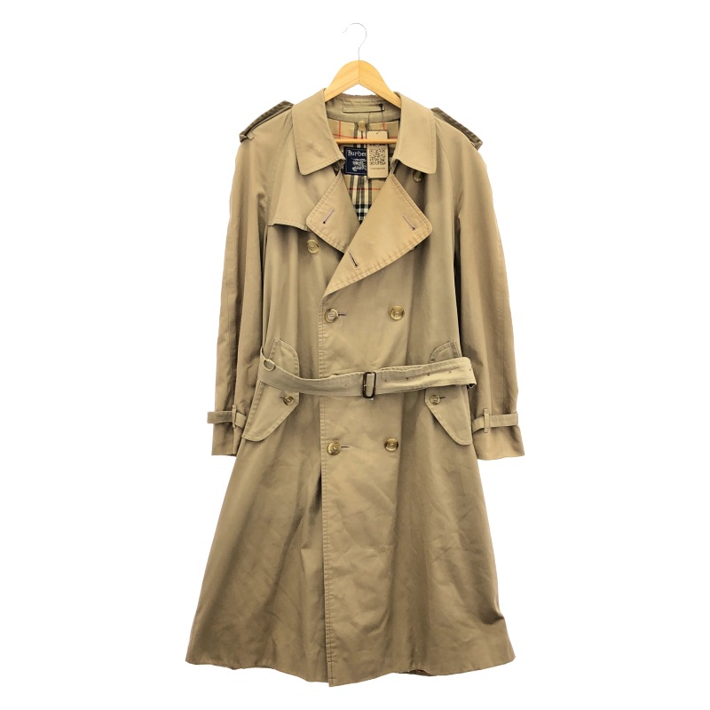 中古】BURBERRY トレンチコート サイズ42 ベージュ バーバリー【O中村