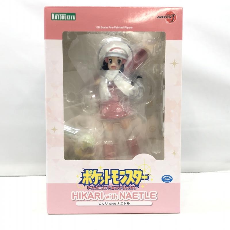 KOTOBUKIYA - 【中古】コトブキヤ ARTFX J ヒカリ with ナエトル 1/8 開封品 ポケットモンスター プラチナ[97][240097221316] 中古】コトブキヤ ARTFX J ヒカリ with ナエトル 1/8 未開封品
