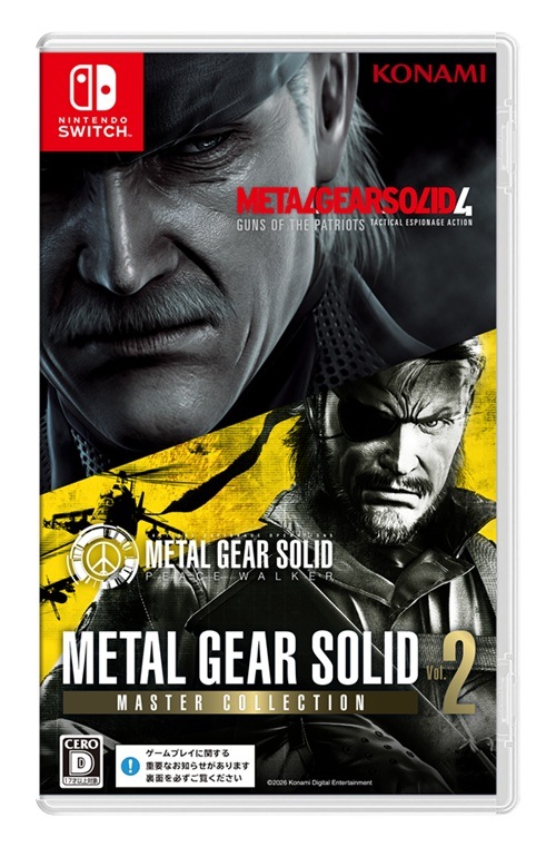 ��ͽ���ʡۡ�2026/08/27ȯ���Switch��METAL GEAR SOLID : MASTER COLLECTION Vol.2 �����؎��ގŎ���ŵ�դ��ʴ̎ʎގ����ޡ�