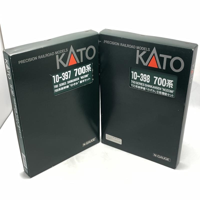 中古】KATO 10-397/398 700系新幹線「のぞみ」16両ｾｯﾄ ※ﾊﾟｰﾂ欠品[10