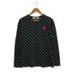 ����š�PLAY COMME des GARCONS �ɥåȥ���T����� �֥�å� ������M �ץ쥤 ����ǥ���륽���O���ܡ�