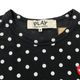 ����š�PLAY COMME des GARCONS �ɥåȥ���T����� �֥�å� ������M �ץ쥤 ����ǥ���륽���O���ܡ�