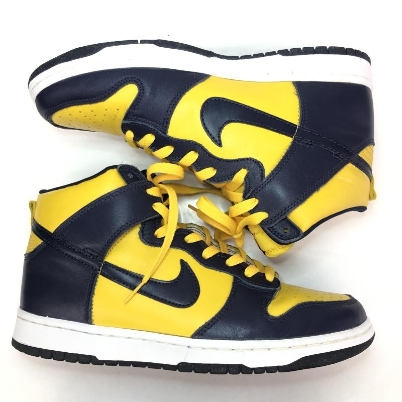 š۴Ѿ)NIKE DUNK LE 1998 MICHIGAN 27cm 630335-471 ʥ  ߥ OΩŹ