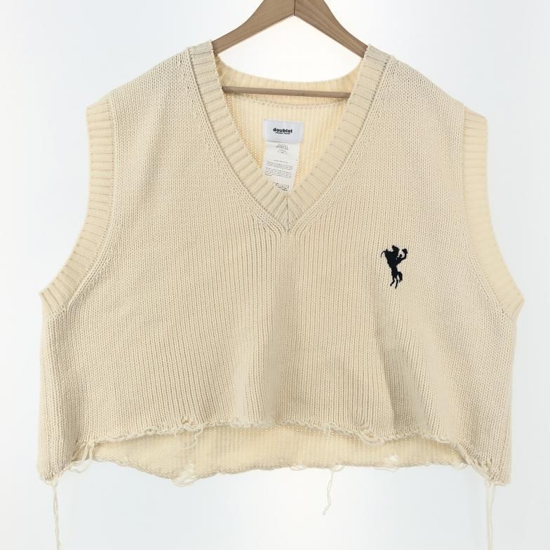 doublet ベスト doublet ニットベスト doublet/ダブレット】ニットベスト