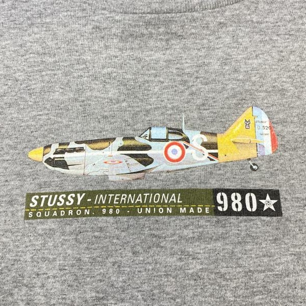 ����š�STUSSY 90s ������ ��Ʈ�� T����� ���졼 ������M ���ƥ塼������O������