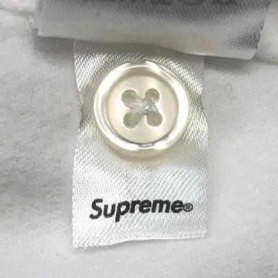 ����š�Supreme �� UNDERCOVER 23SS UNDERCOVER S/S Flannel Shirt M �ۥ磻�� ����ץ꡼�� ����������С���O̾�Ų��ߤʤȡ�
