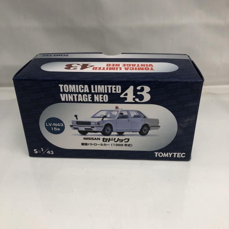 中古】S)1/43 ﾄﾐｰﾃｯｸ LV-N43-15a 日産ｾﾄﾞﾘｯｸ 覆面ﾊﾟﾄﾛｰﾙｶｰ(白)【Oｲｵﾝ