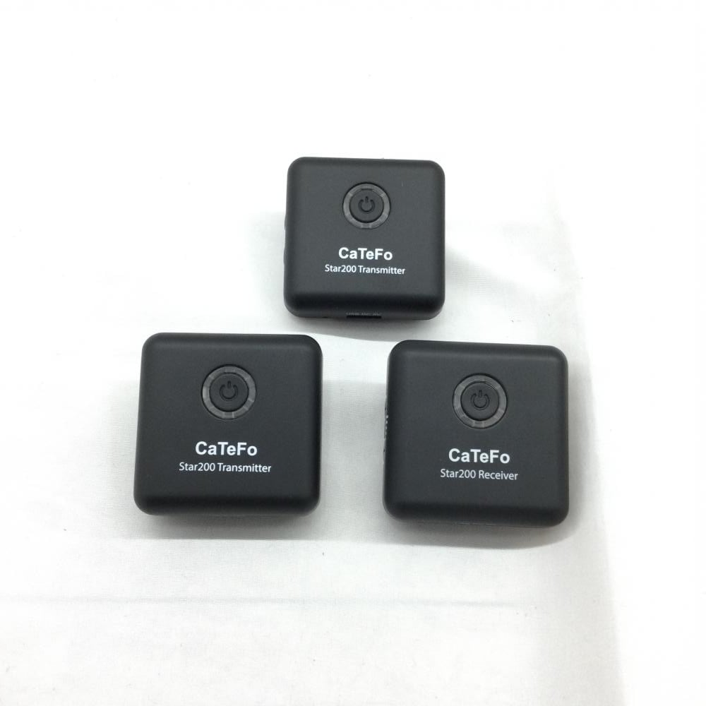 中古】CaTeFo カテフォ ワイヤレスピンマイクシステム Star200 T2【O