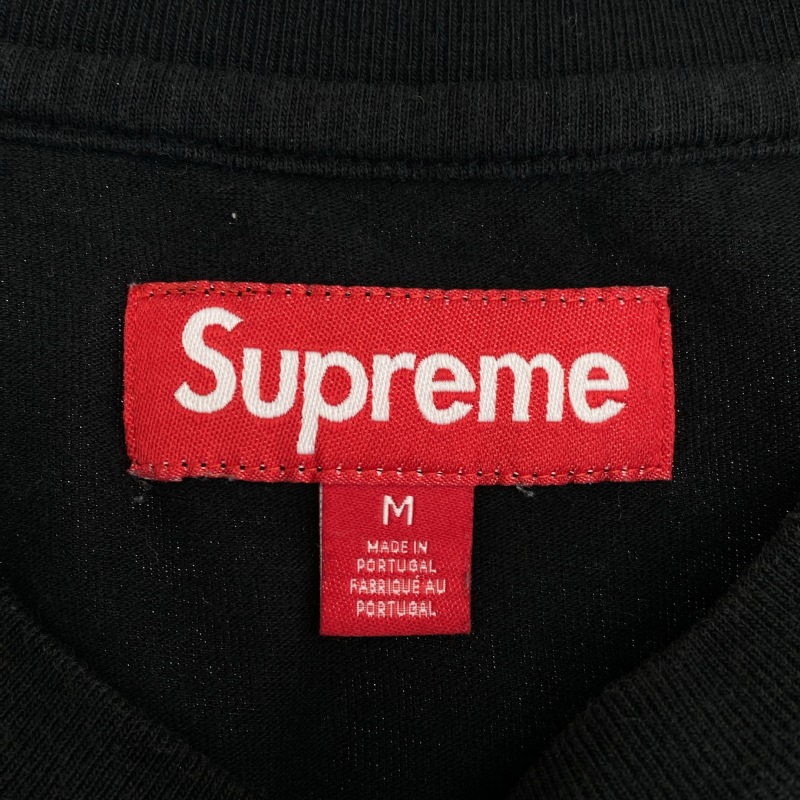 ����š�Supreme 25SS Small Box Logo L/S Tee ������M �֥�å�������ץ꡼���O˭�ġ�