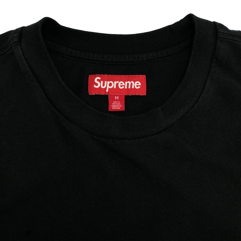 ����š�Supreme 25SS Small Box Logo L/S Tee ������M �֥�å�������ץ꡼���O˭�ġ�