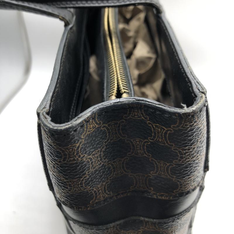����š�CELINE �ȡ��ȥХå� �ޥ������� PVC ���꡼�� �֥饦���O˭�ġ�