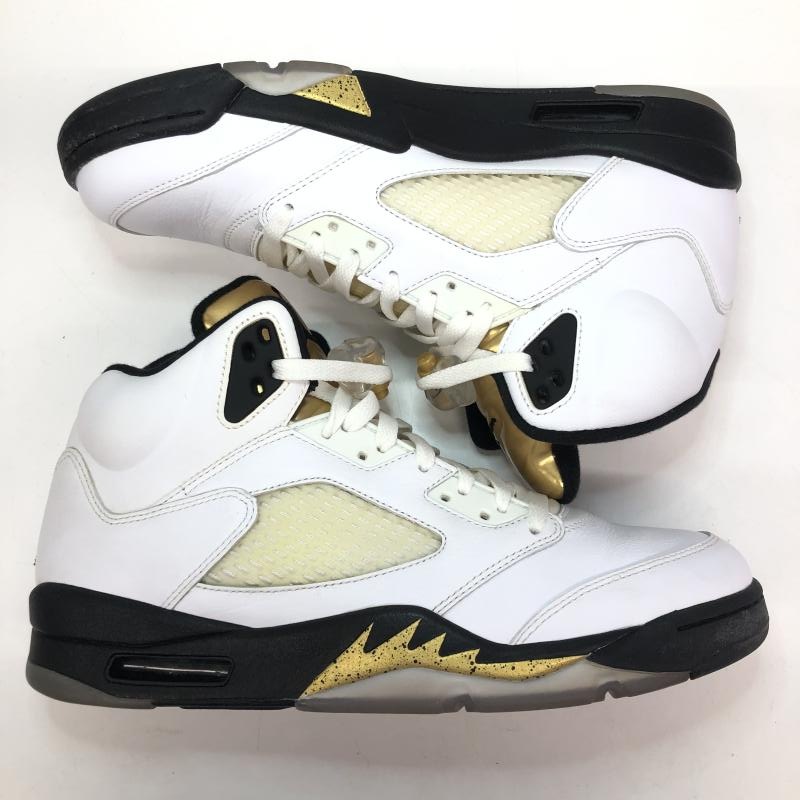 šNIKE AIR JORDAN 5 RETRO OLYMPIC 2016 28.5cm 136027-133ʥ 硼 5OΩŹ
