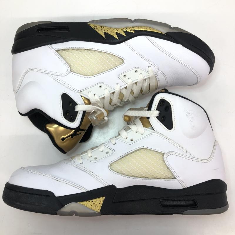 šNIKE AIR JORDAN 5 RETRO OLYMPIC 2016 28.5cm 136027-133ʥ 硼 5OΩŹ