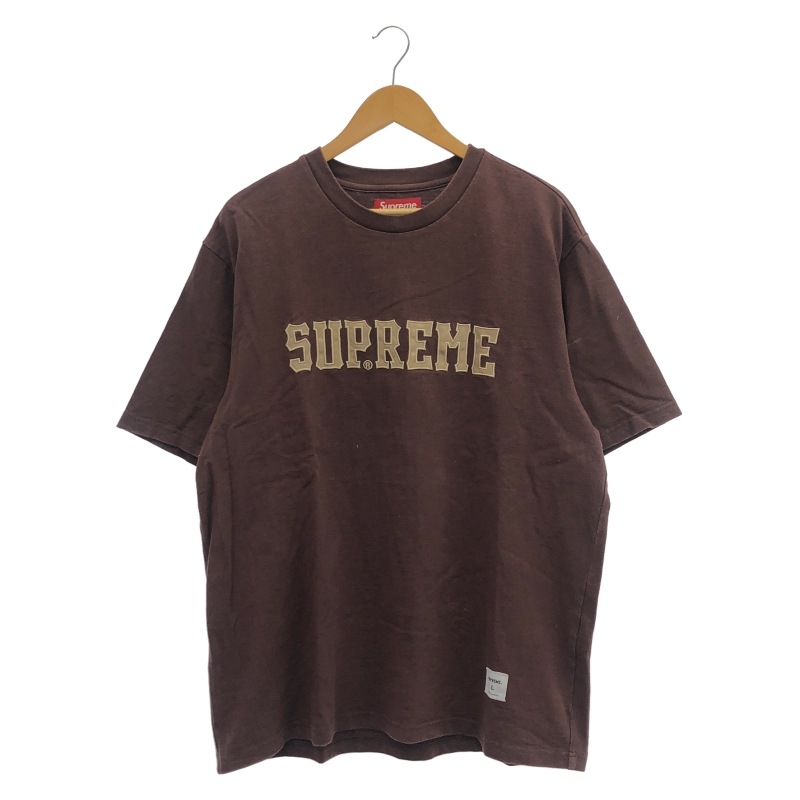 ����š�Supreme Twill Appliqu��� S/S Top ������L �֥饦�� ����ץ꡼���O����Ź��
