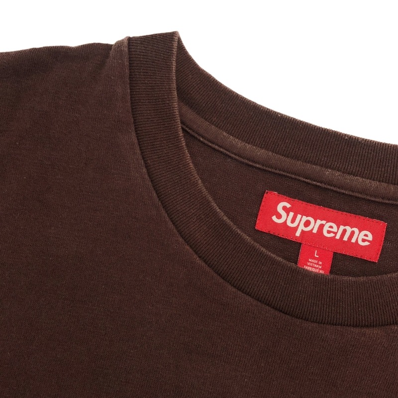 ����š�Supreme Twill Appliqu��� S/S Top ������L �֥饦�� ����ץ꡼���O����Ź��