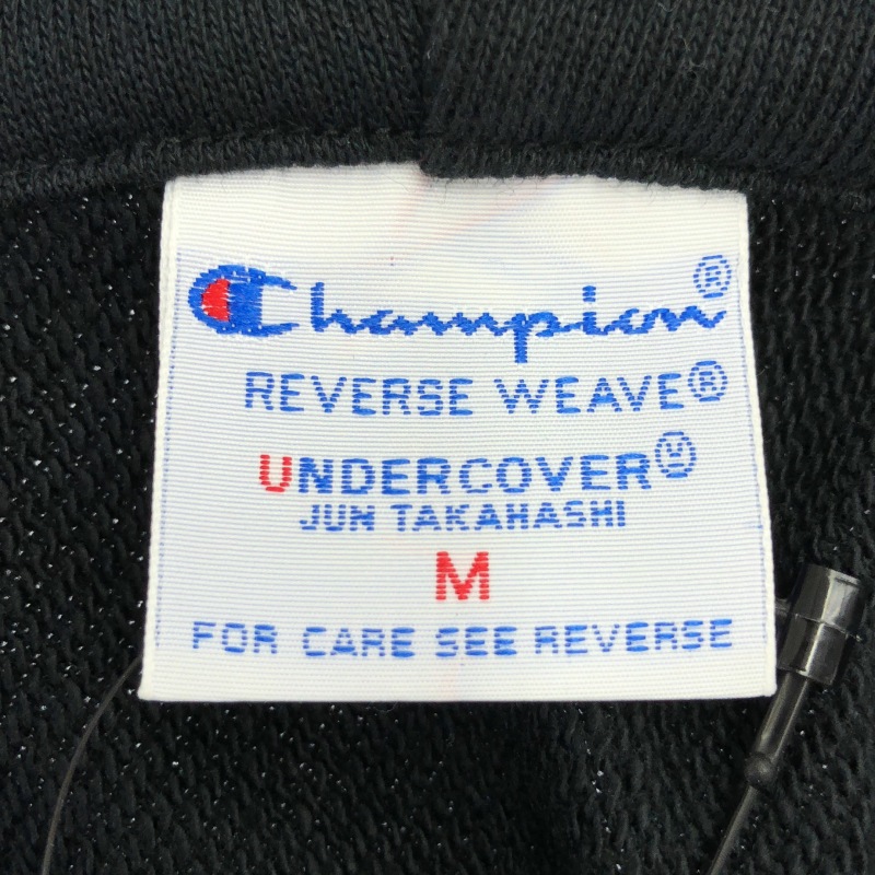 ����š�UNDERCOVER �� Champion ���åץѡ����� M C8-B107 �֥�å� ����������С� �����ԥ����OȾ�ġ�