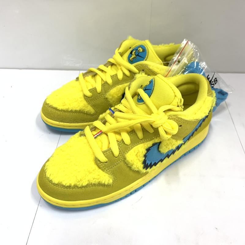 中古】NIKE×Grateful Dead SB DUNK LOW PRO QS Yellow Bear 26.5cm