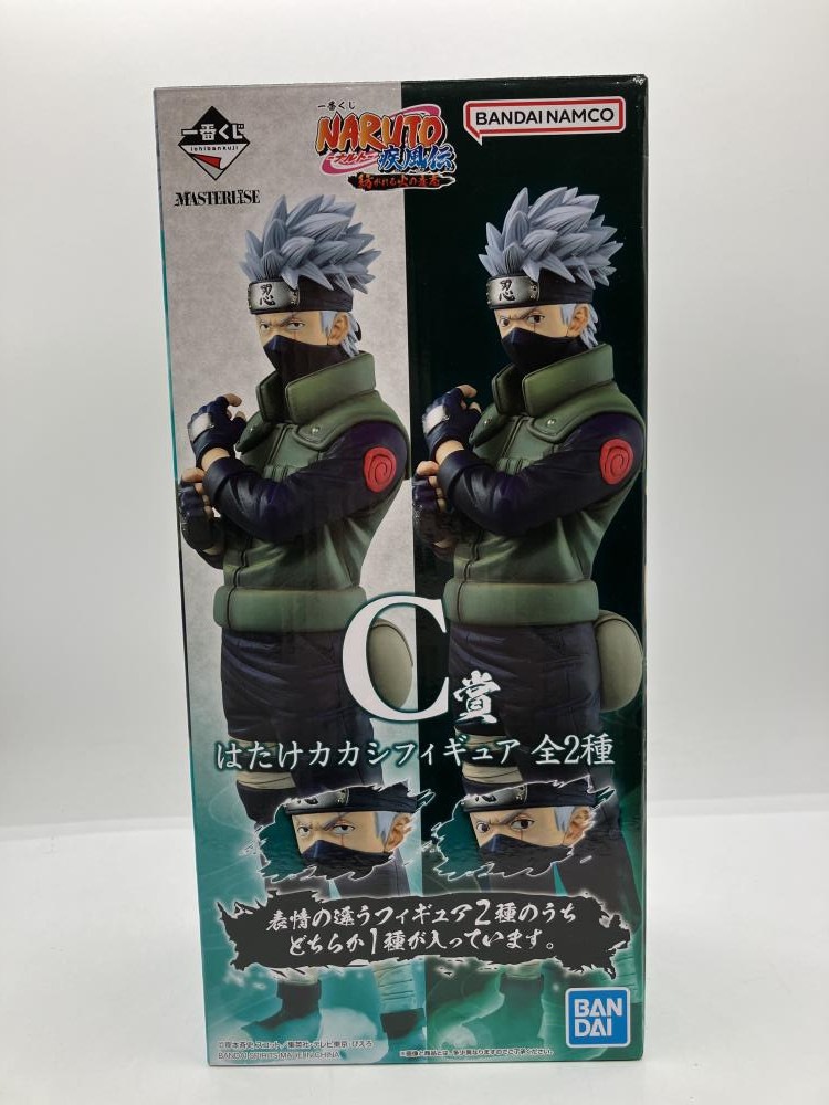 一番くじ ナルト 火の意志 C賞 はたけカカシフィギュア 外箱のみ開封 一番くじ NARUTO-ナルト- 疾風伝 紡がれる火の意志 C賞 はたけ