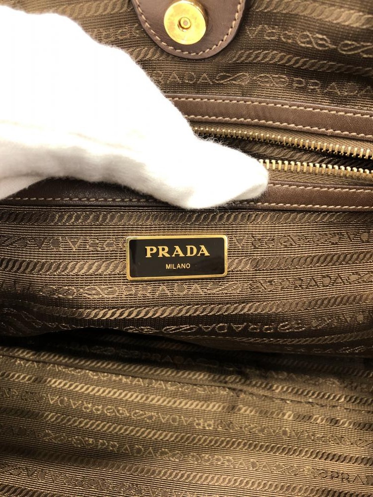 šPRADA LOGOJACQUARD ȡȥХå 1BG159 ץ  㥬ɡOŹ