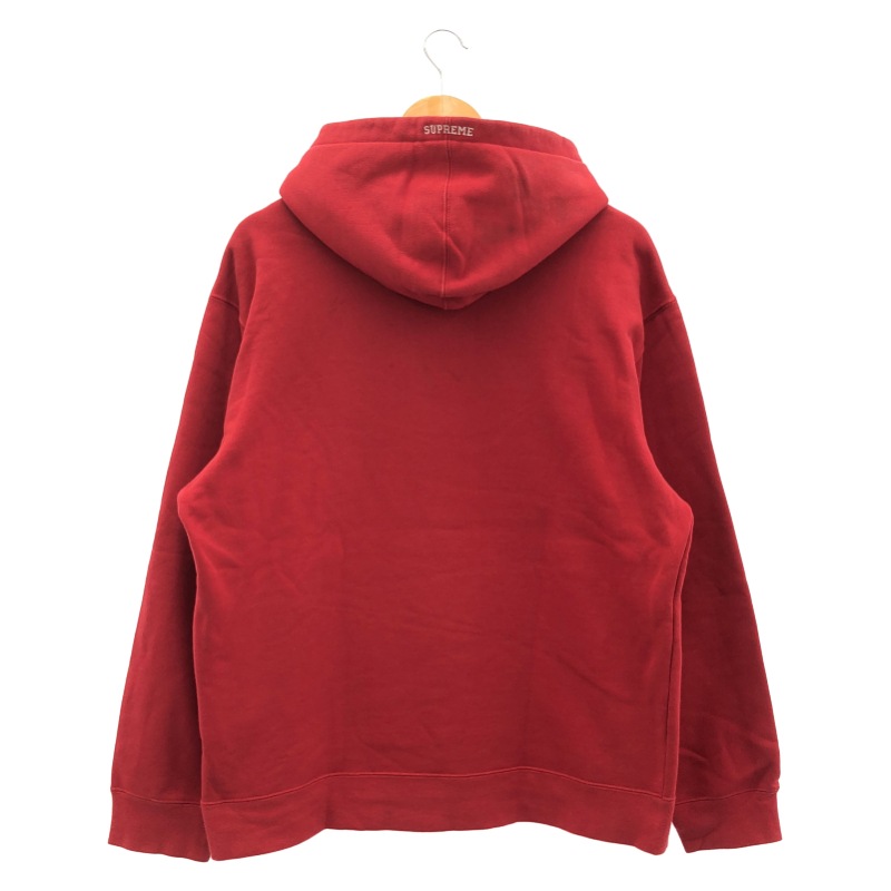 ����š�Supreme 19AW Leather Appkique Hooded Sweatshirt  ������L CK6225-687 ��å� ����ץ꡼���O˭�ġ�