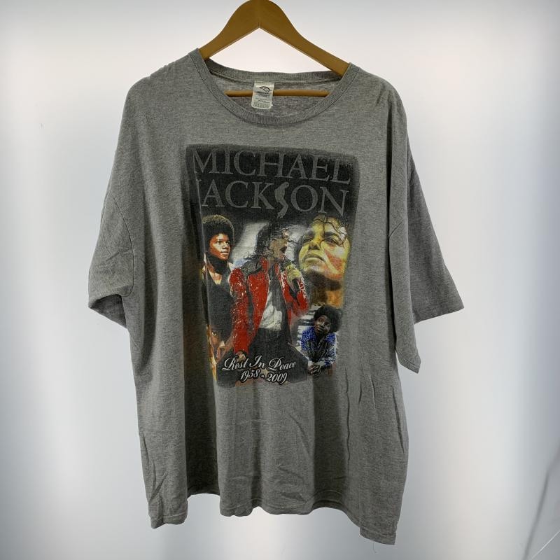 中古】00s マイケル・ジャクソン 追悼デザインTシャツ サイズ2XL