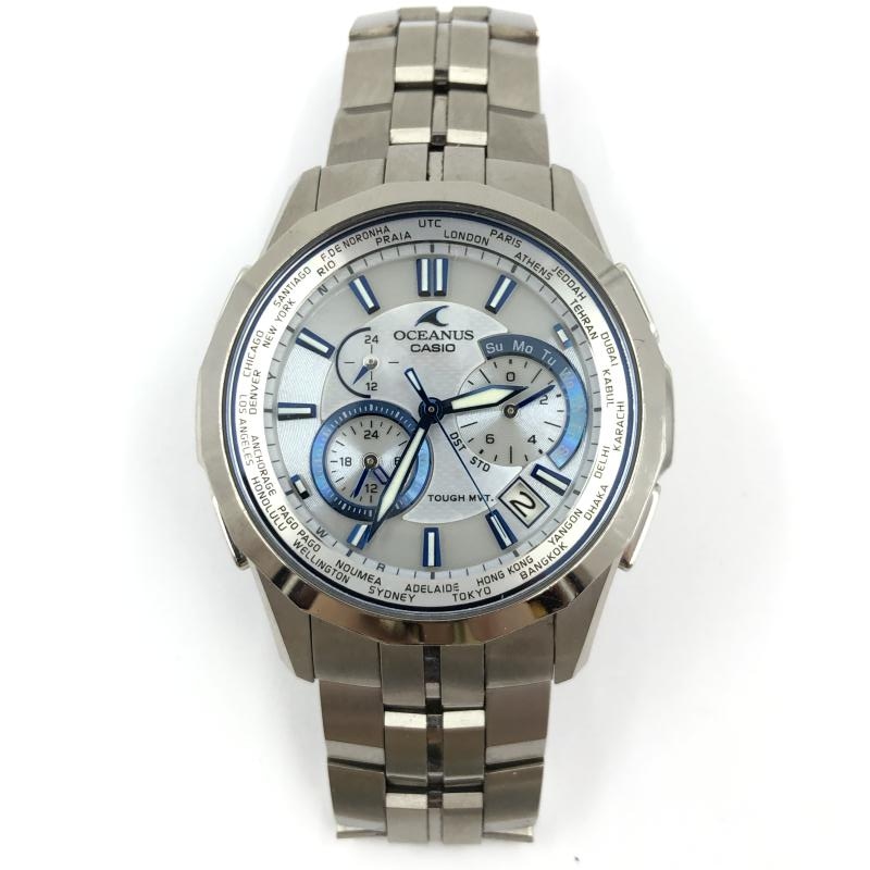 CASIO OCEANUS カシオ オシアナス OCW-T600 カシオ検査済 CASIO OCEANUS カシオ オシアナス OCW-T600 カシオ検査済 - メルカリ