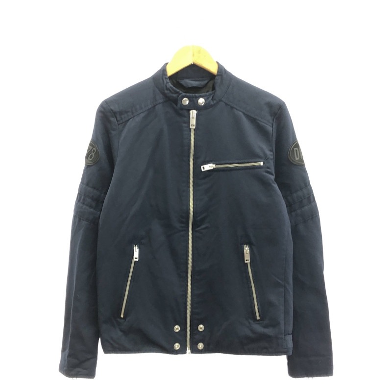 タグ付 現行 DIESEL J-Glory ジャケット ネイビー 中古】DIESEL J-GLORY JACKET サイズS ネイビー ディーゼル【O