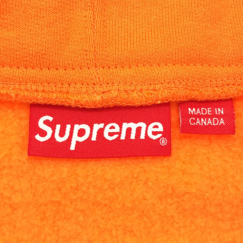 ����š�Supreme small box logo zip up hooded ������M ����󥸡�O˭�ġ�
