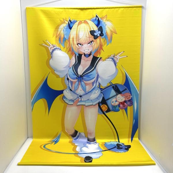 中古】パイン(サキュバスギャル) 選べる!等身大タペストリー【O刈谷