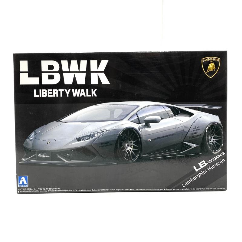 中古】ｸﾙﾏ）1/24 LBワークス ランボルギーニ ウラカン Ver.2