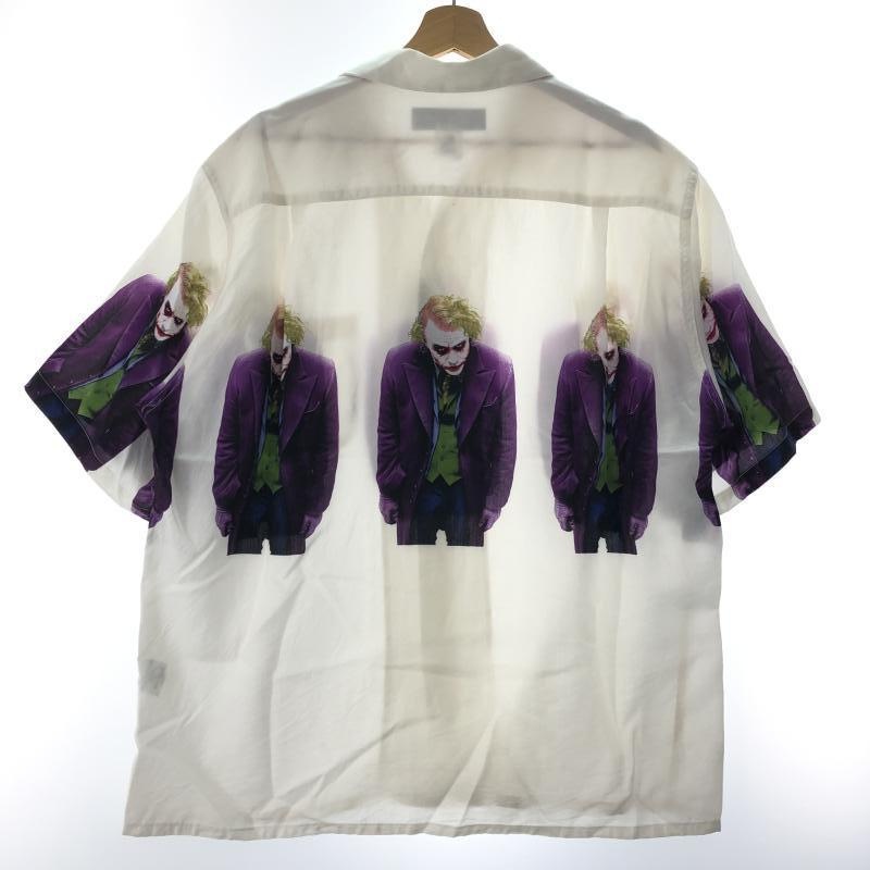����š�WACKO MARIA 25SS THE DARK KNIGHT TRILOGY S/S HAWAIIAN SHIRT Ⱦµ����� L �ۥ磻�� �拾�ޥꥢ��OȾ�ġ�