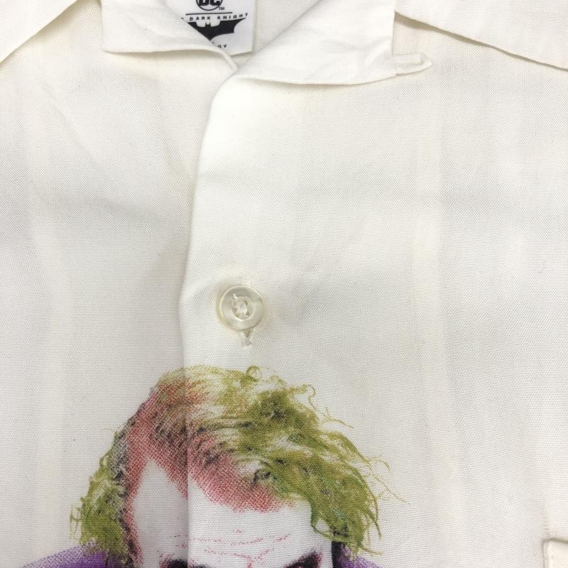 ����š�WACKO MARIA 25SS THE DARK KNIGHT TRILOGY S/S HAWAIIAN SHIRT Ⱦµ����� L �ۥ磻�� �拾�ޥꥢ��OȾ�ġ�
