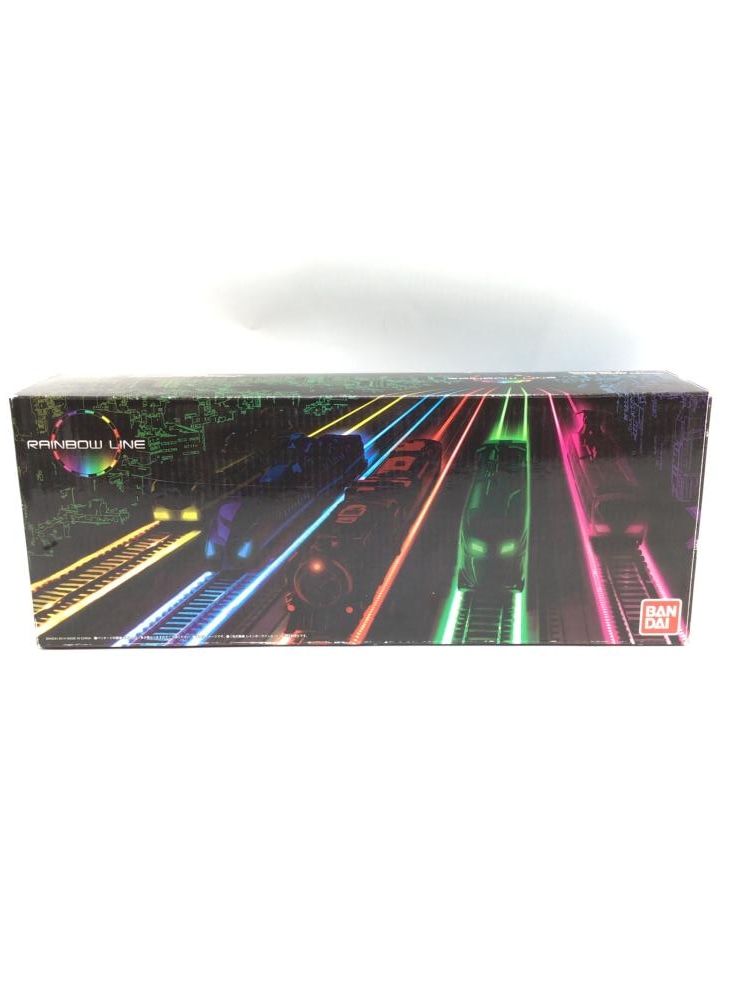 中古】バンダイ 戦隊職人 光の路線 レインボーラインセット 「烈車戦隊