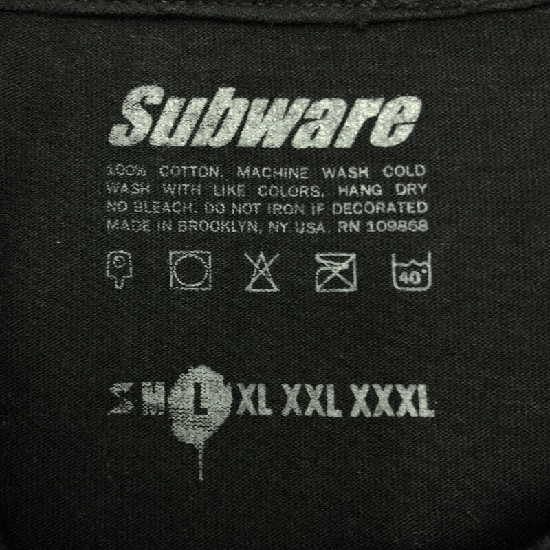 ����š�SUBWARE �ץ���Tee L �֥�å� ���֥�������O̾�Ų��ߤʤȡ�