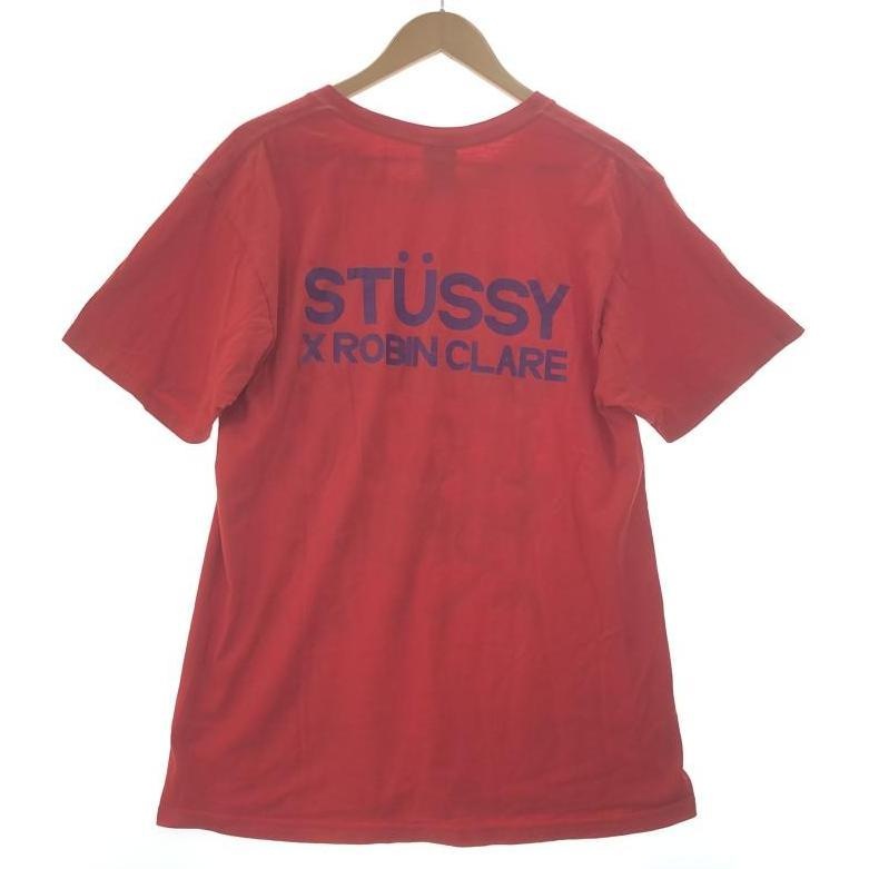 ����š�STUSSY ROBIN CLARE �ץ���Tee M ��å� ���ƥ塼������OȾ�ġ�